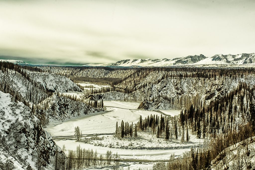 aurora-boreal-no-alasca-neve