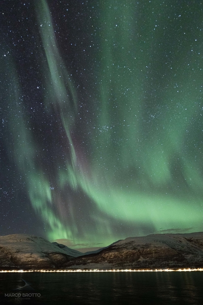 O raro vislume das auroras boreais nas melhores imagens de 2023