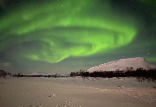 Fotos da aurora boreal