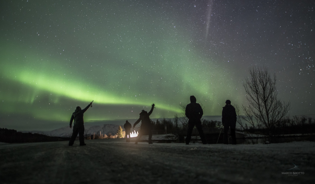 Aurora Boreal na Suécia