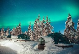 Iglus de Cristal na Finlândia para ver a Aurora Boreal