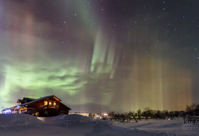 Aurora Boreal Laponia Finlandia