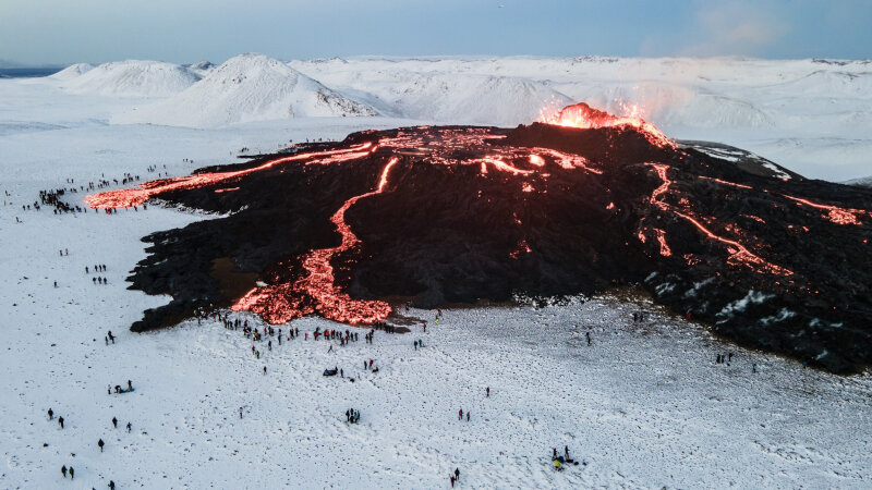 Conheça os vulcões ativos na Islândia