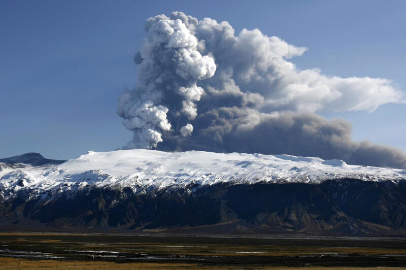 vulcão eyjafjallajokull islândia