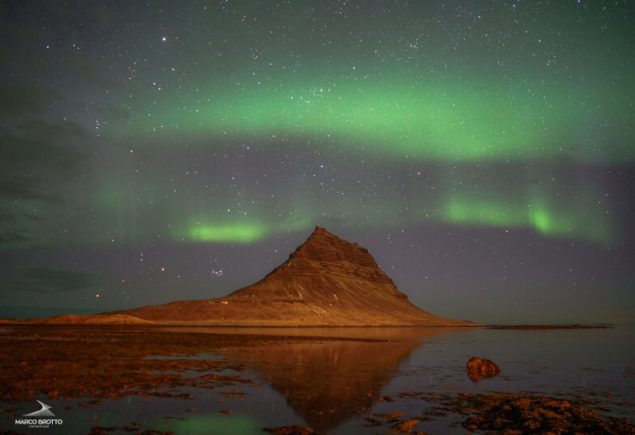 Países que tê aurora Boreal Islândia