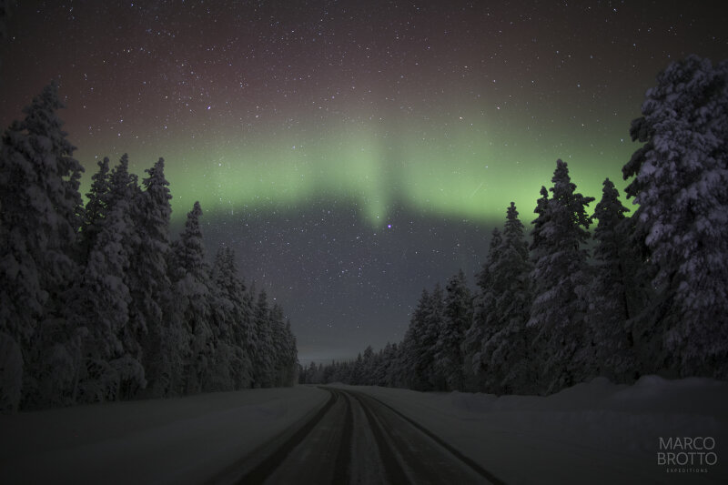 Aurora Boreal Laponia Finlandia