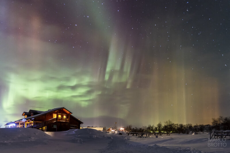 Aurora Boreal Laponia Finlandia