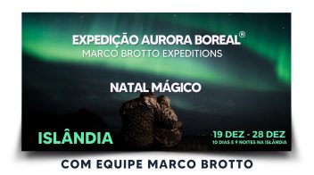 #27/25 Expedição Aurora Boreal® Com Equipe Marco Brotto • Islândia (19 DEZ – 27 DEZ 2025)