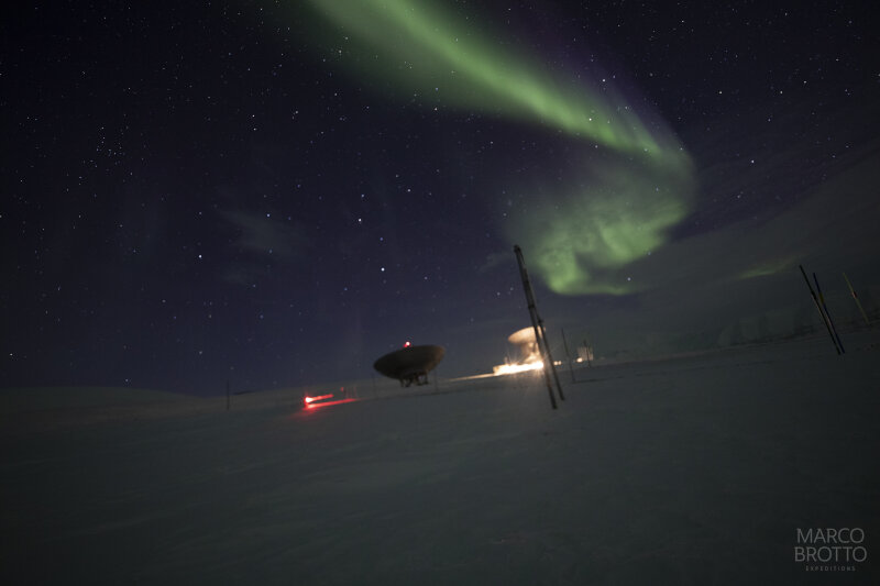 Aurora Boreal em Svalbard