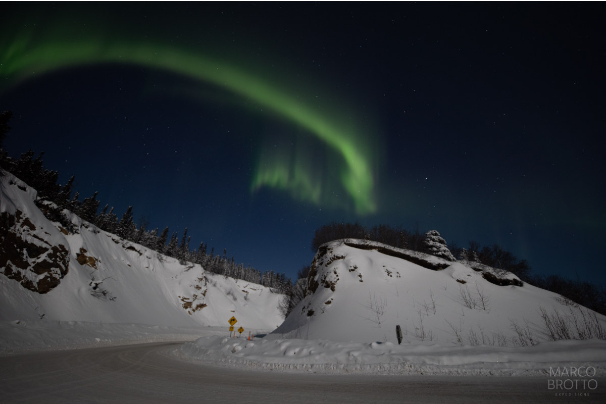 Aurora Boreal no Alasca