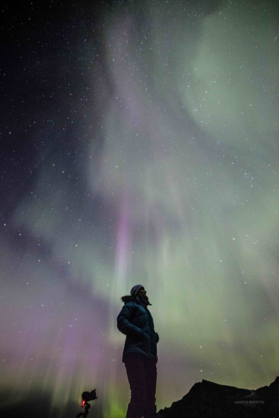 aurora boreal na noruega