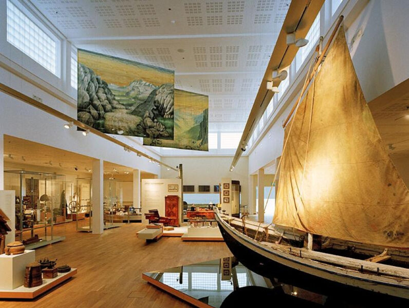 Aurora Boreal Museu Viking na Islândia