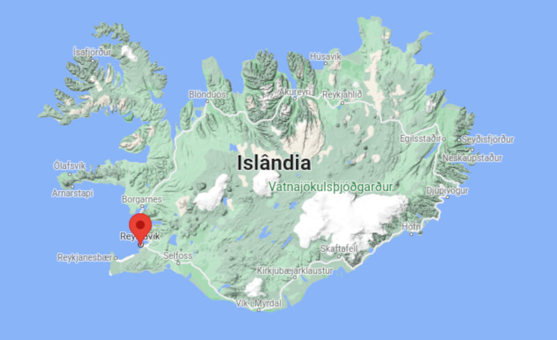 Onde fica Reykjavyk
