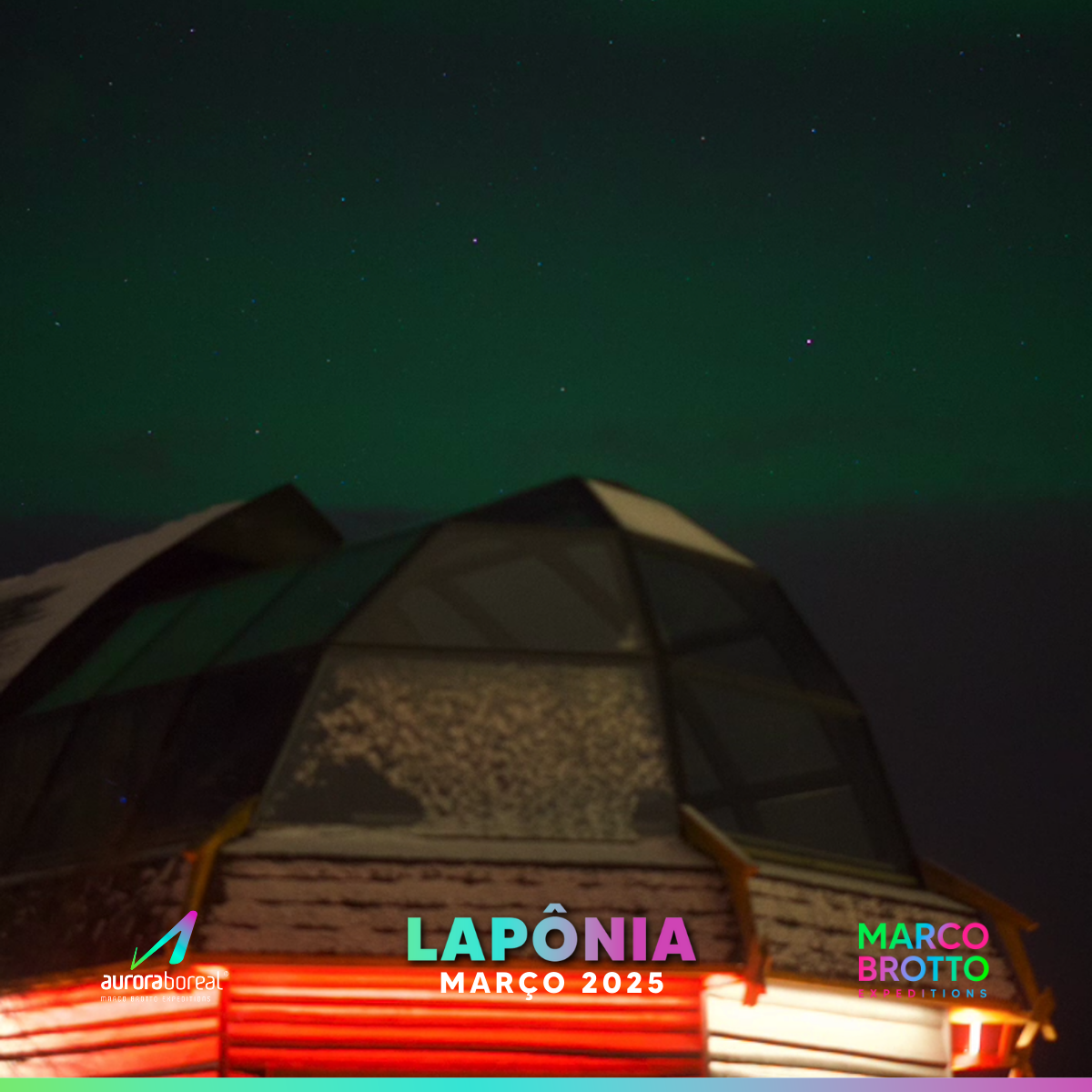 Marco Brotto é um apaixonado e caçador incansável de auroras.